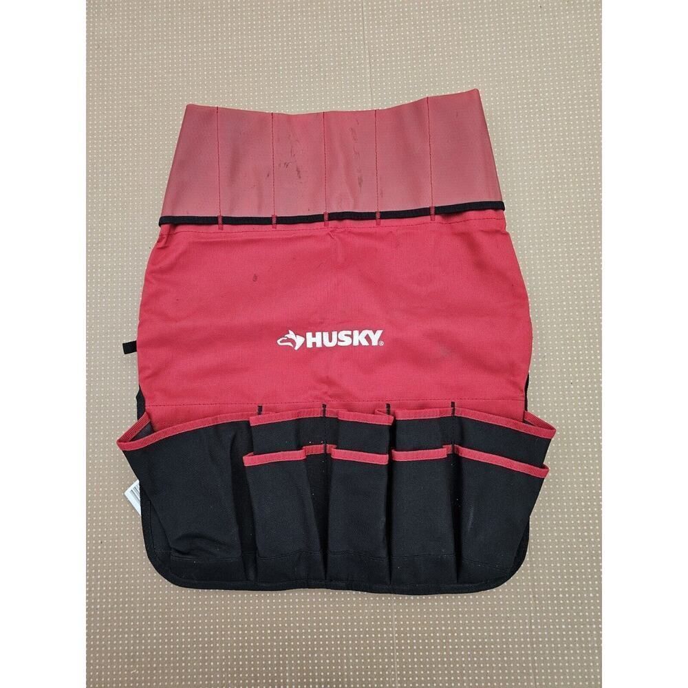Construction Husky Bucket Jockey TOOL STORAGE CADDY 30 Pockets BLK RED 5 Gallon
